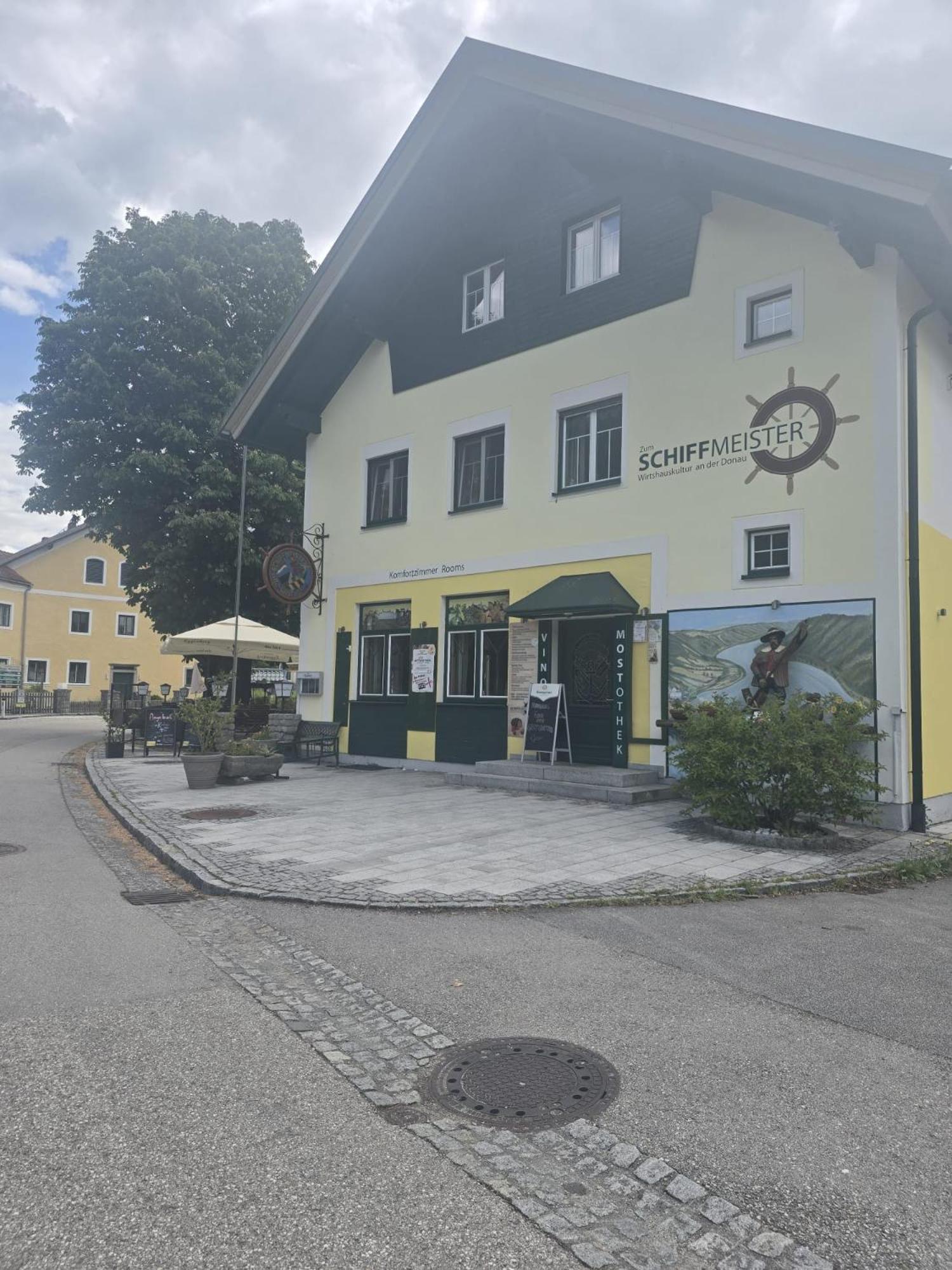 Gasthof Zum Schiffmeister Wesenufer Esterno foto